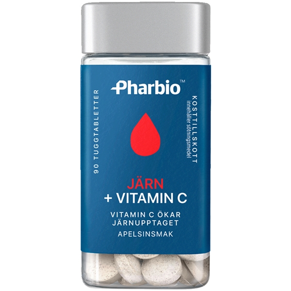 Pharbio Järn + Vitamin C
