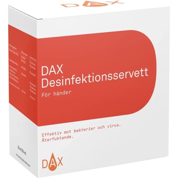 DAX Desinfektionsservett Händer